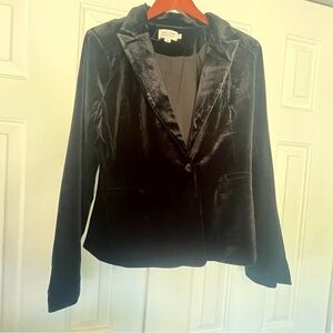 Molly Bracken Velvet Blazer never been worn